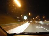 夜の山陽自動車道